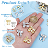 20Pcs 2 Colors Alloy Pendants FIND-HS0001-67-4
