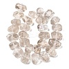 Natural Quartz Crystal Beads Strands G-F653-19-5