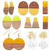 DIY Dangle Earring Making Kits RESI-OC0001-15-1
