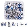 25Pcs 5 Style Alloy Enamel Pendants FIND-SZ0002-88-1