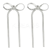 Non-Tarnish 304 Stainless Steel Stud Earrings EJEW-H007-03P-1