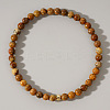 Natural Picture Jasper Round Beaded Stretch Bohemian Bracelets OI9972-5-1