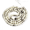Baking Paint Glass Beads Strands DGLA-N013-8mm-02-2