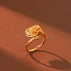 304 Stainless Steel Cuff Open Rings for Women WG3AC19-01-4