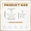 150Pcs 201 Stainless Steel Charms STAS-LP0002-99-2