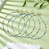 Glass Beaded Necklaces NJEW-JN04896-2