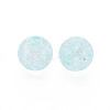 Transparent Crackle Acrylic Beads MACR-S373-66B-N11-2