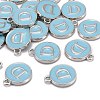 Platinum Plated Alloy Enamel Charms LS-X-ENAM-S118-04D-P-4