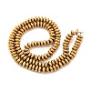 Electroplate Non-magnetic Synthetic Hematite Beads Strands G-J160-D-02-2