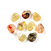 Transparent Acrylic Beads TACR-T028-44F-2
