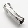 Tarnish Resistant 304 Stainless Steel Tube Beads STAS-F063-06-2