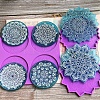 6 Styles Cup Mat Silicone Molds SIMO-PW0002-14-1