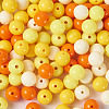 Opaque Acrylic Beads OACR-TAC0014-06C-3