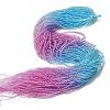 Transparent Gradient Color Glass Beads Strands X1-GLAA-H021-01B-29-1