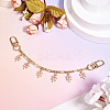 Brass Figaro Chains Bag Strap AJEW-TAC00038-4