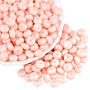 200Pcs Opaque Baking Paint Glass Seed Beads SEED-PA0001-01E-1