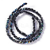 Electroplate Glass Beads Strands EGLA-E057-01A-04-2
