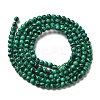 Synthetic Malachite Beads Strands G-B090-A13-01-3