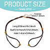 3Pcs Cowhide Leather Cord Double Layer Necklace Making AJEW-TA0002-77B-3