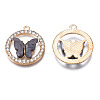 Alloy Rhinestone Pendants X1-PALLOY-S183-001A-RS-3