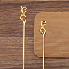 Alloy Flower Hair Sticks PW-WGDBE65-02-1