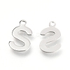 Non-Tarnish 201 Stainless Steel Charms X-STAS-C021-06P-S-2