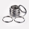 Tarnish Resistant 304 Stainless Steel Keychain Clasps LS-KEYC-D049-03-1
