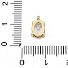 304 Stainless Steel Micro Pave Cubic Zirconia Charms STAS-L022-160G-A02-3