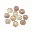 Natural Gray Agate Cabochons G-R416-14mm-15-1