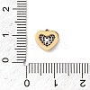304 Stainless Steel Micro Pave Cubic Zirconia Charms LS-STAS-I356-04G-06-3