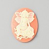 Opaque Resin Decoden Cabochons LS-RESI-WH0034-52B-02-1