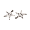 Non-Tarnish 201 Stainless Steel Pendants STAS-K251-075P-2