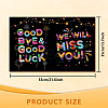 Rectangle Paper Farewell Greeting Card AJEW-WH0522-001-2