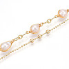 Brass Multi-strand Bracelets BJEW-N031-01G-4