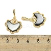 Natural Black Lip Shell Pendants KK-S386-17G-02-3