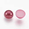 5000pcs ABS Plastic Imitation Pearl Cabochons SACR-S738-5mm-M-2