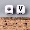 Opaque Acrylic Beads SACR-N020-04A-V-4