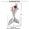 304 Stainless Steel Pendants STAS-OY001-11P-2