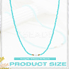 1Pc Rice Natural Pearl & Glass Seed Beaded Necklaces for Women NJEW-LP0007-01D-2