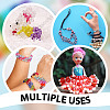 3640Pcs 28 Colors Transparent Acrylic Beads OACR-PH0004-62-5