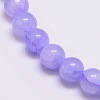 Dyed Natural Green Jade Beads Strands JBS053-6MM-29-1