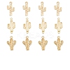 BENECREAT 12Pcs 3 Style Brass Links/Connectors KK-BC0009-33-1