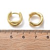 Rack Plating Brass Criss Cross Hoop Earrings for Women LS-EJEW-B014-15G-4
