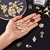 36Ps 9 Style Alloy Pendants ALRI-TA0001-21-6