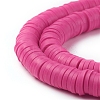 Handmade Polymer Clay Beads CLAY-R067-6.0mm-B31-3