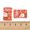 Christmas Theme Opaque Resin Decoden Cabochons CRES-B022-03B-3