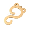 304 Stainless Steel Pendants LS-STAS-Z183-02G-2
