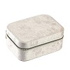 Italian Velvet Double Layers Jewelry Set Storage Zipper Boxes with Mirror Inside CON-G023-09A-1