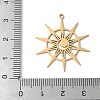 201 Stainless Steel Pendants LS-STAS-K298-07G-3