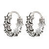 316 Surgical Stainless Steel Hoop Earrings EJEW-D096-05D-AS-1